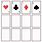 Blank Playing Card Template Word