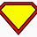 Blank Superhero Logo