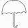 Blank Umbrella Template