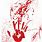 Blood Splatter Hand