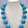 Blue Bead Necklace