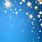 Blue Christmas Star Background