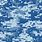 Blue Digital Camouflage