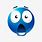 Blue Emoji Meme Shock