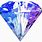 Blue Galaxy Diamond