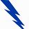 Blue Lightning Bolt Logo