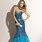 Blue Mermaid Prom Dresses