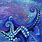 Blue Octopus Art