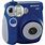 Blue Polaroid Instant Camera
