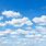 Blue Sky White Clouds Wallpaper