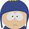 Blue South Park Character