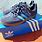 Blue Suede Adidas