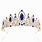 Blue Tiara Crown
