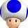 Blue Toad From Mario