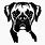 Boxer Dog Head SVG