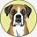 Boxer Dog Stickers