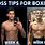 Boxing Weight Loss