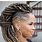 Braids with Shaved Sides Ponytail