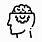 Brain Gear Icon