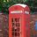 British Phone Box 90s