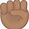 Brown Fist Emoji