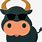 Bull. Emoji PNG