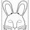 Bunny Mask Cut Out