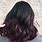 Burgundy Black Hair Color