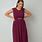 Burgundy Maxi Dress