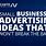 Business Advertising Ideas