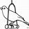 Canary Bird Coloring Pages
