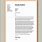 Canva Cover Letter Template Free