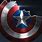 Captain America Broken Shield Wallpaper