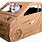 Cardboard Cat Car