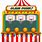 Carnival Game Booths Clip Art