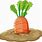 Carrot Plant Cartoon