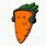Carrot with Headphones