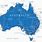 Carte d'Australie