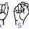 Cartoon ASL Signs