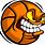 Cartoon Basketball Logo