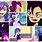 Cartoon Characters with Purple Hair