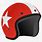 Cartoon Motorcycle Helmet
