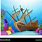 Cartoon Pirate Shipwrecks