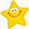 Cartoon Star Emoji