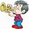 Cartoon Trumpet Player