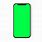 Cell Phone PNG Green