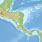 Central America Relief Map
