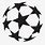 Champions League Ball Outline