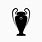 Champions League Trophy Vector