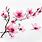 Cherry Blossom Tree Branch Painting